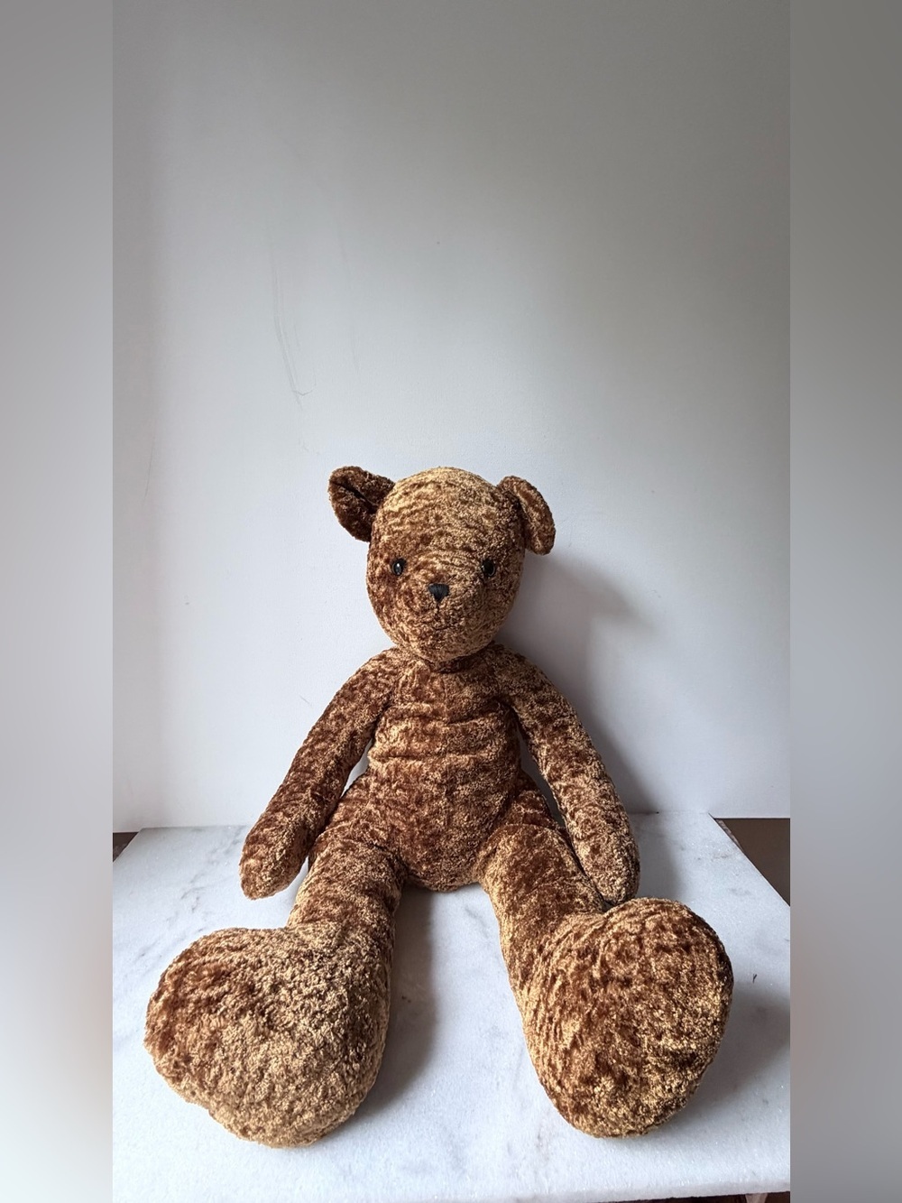 Brown Plush Teddy Bear Soft Stuffed Toy for Kids - Picture 3 of 9